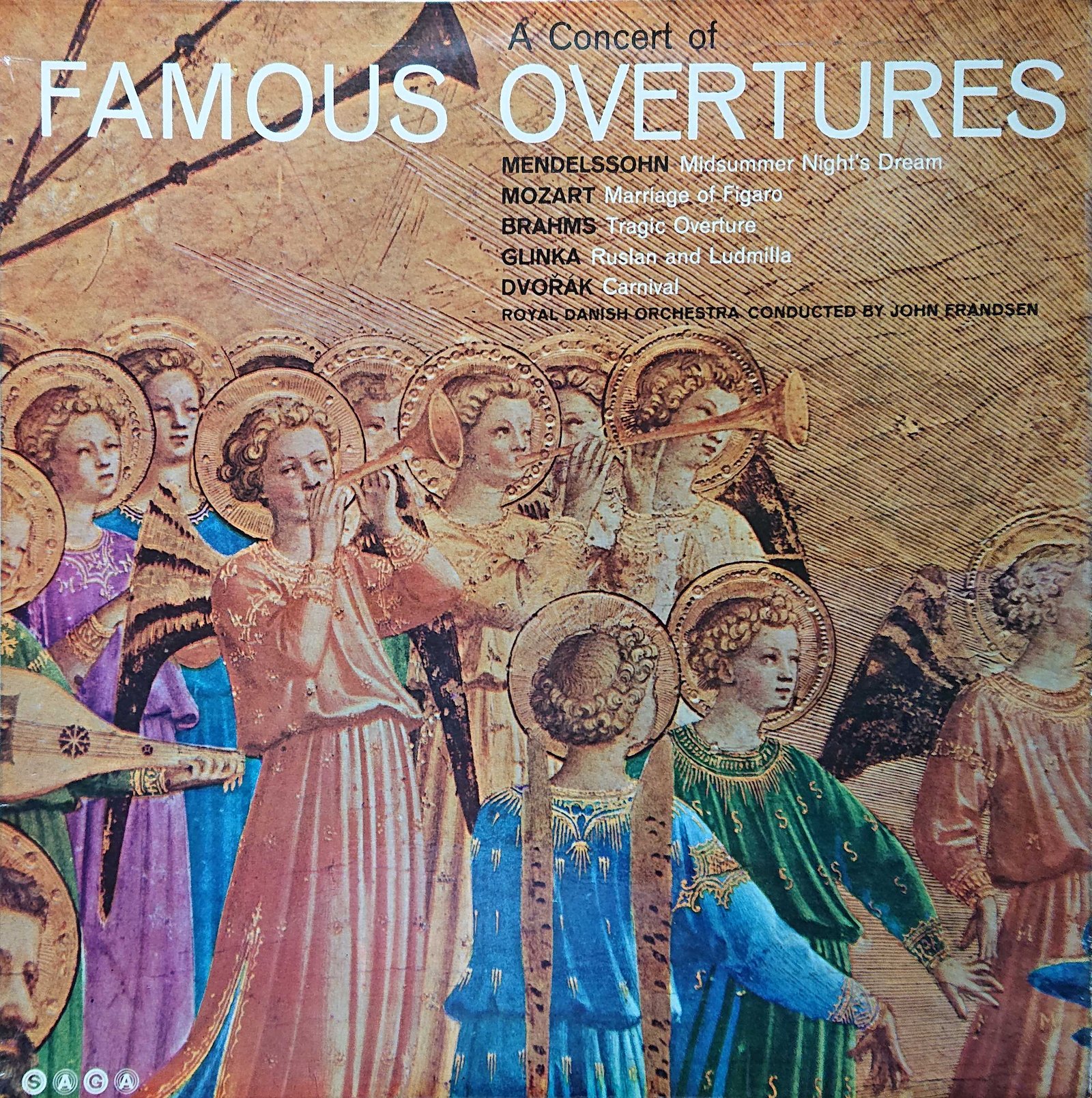Picture of XID 5028 A concert of famous overtures by artist Mozart / Brahms / Mendelssohn / Dvorak / Glinka